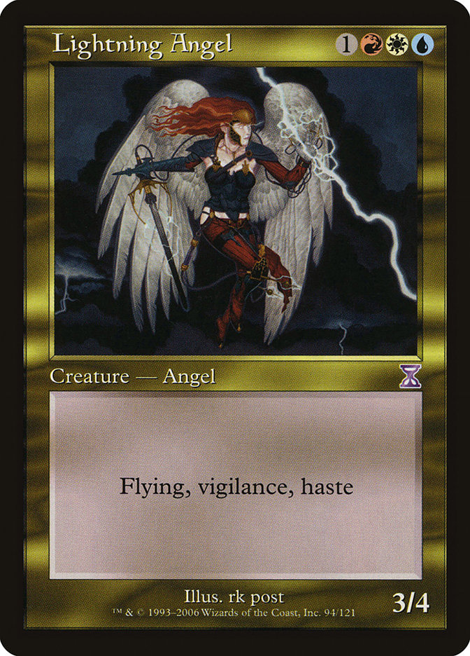 Lightning Angel [Time Spiral Timeshifted] | Kessel Run Games Inc. 