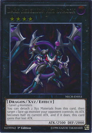 Dark Rebellion Xyz Dragon [NECH-EN053] Ultimate Rare | Kessel Run Games Inc. 