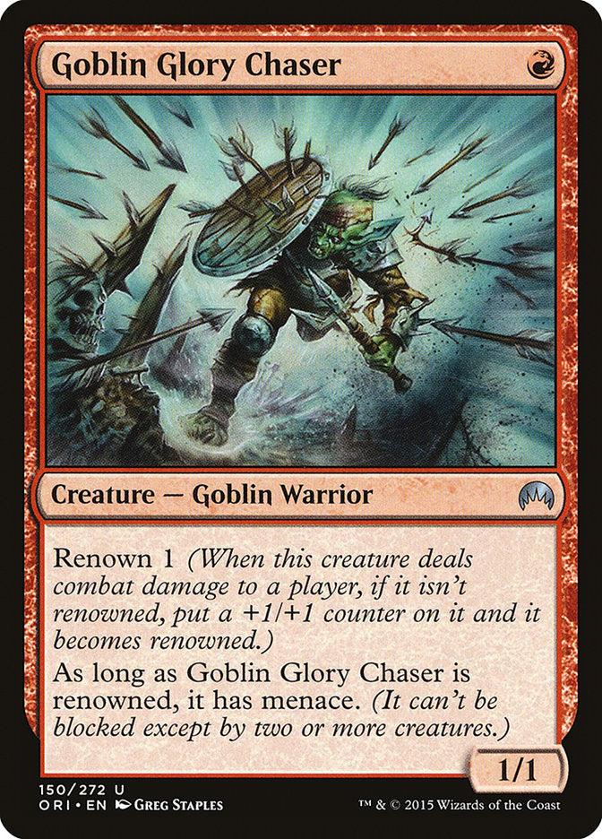 Goblin Glory Chaser [Magic Origins] | Kessel Run Games Inc. 