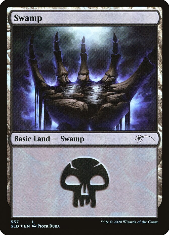 Swamp (Discarding) (557) [Secret Lair Drop Promos] | Kessel Run Games Inc. 