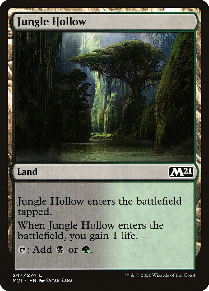 Jungle Hollow [Core Set 2021] | Kessel Run Games Inc. 