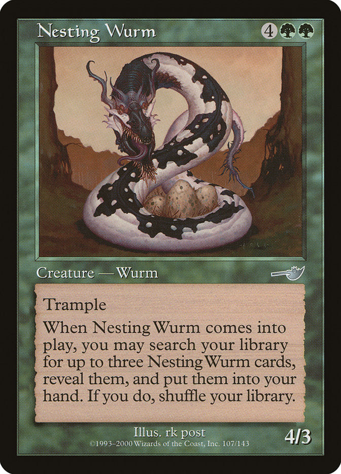 Nesting Wurm [Nemesis] | Kessel Run Games Inc. 