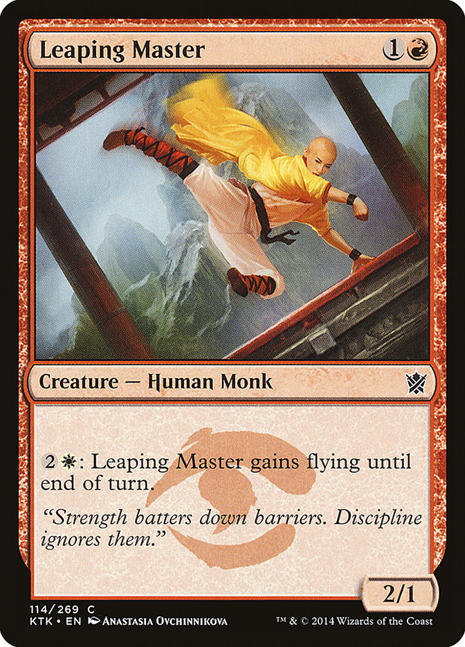 Leaping Master [Khans of Tarkir] | Kessel Run Games Inc. 