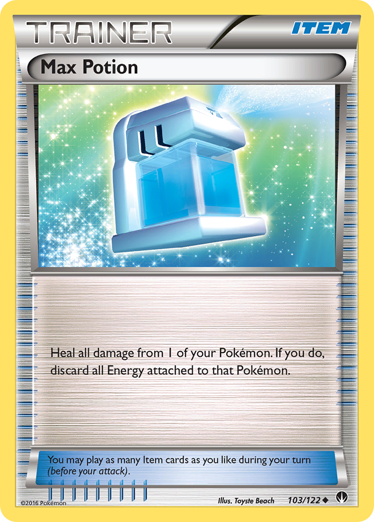 Max Potion (103/122) [XY: BREAKpoint] | Kessel Run Games Inc. 