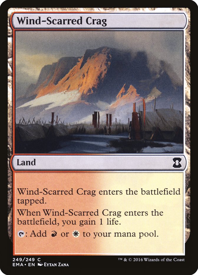 Wind-Scarred Crag [Eternal Masters] | Kessel Run Games Inc. 