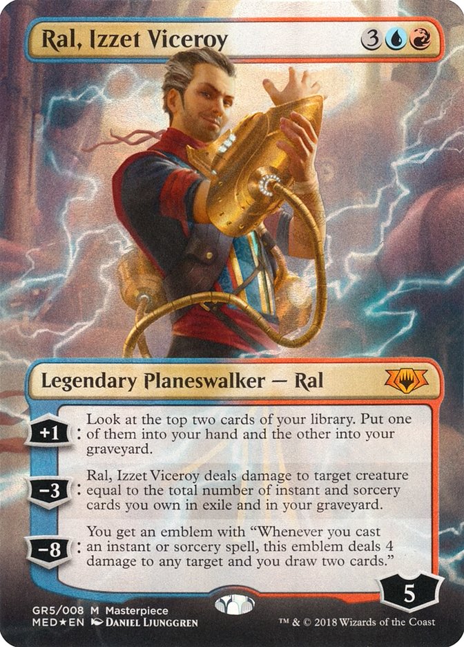 Ral, Izzet Viceroy [Mythic Edition] | Kessel Run Games Inc. 