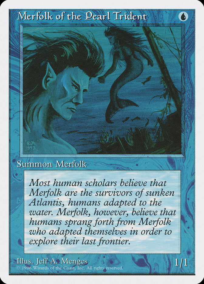 Merfolk of the Pearl Trident [Introductory Two-Player Set] | Kessel Run Games Inc. 