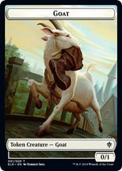 Goat // Food (17) Double-Sided Token [Throne of Eldraine Tokens] | Kessel Run Games Inc. 