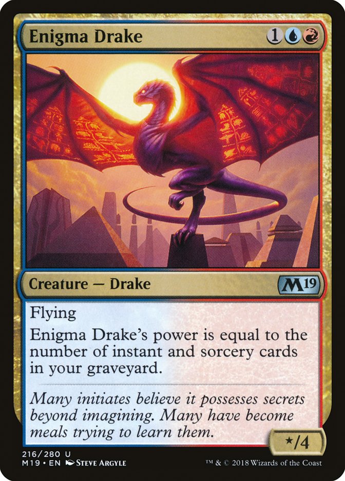 Enigma Drake [Core Set 2019] | Kessel Run Games Inc. 