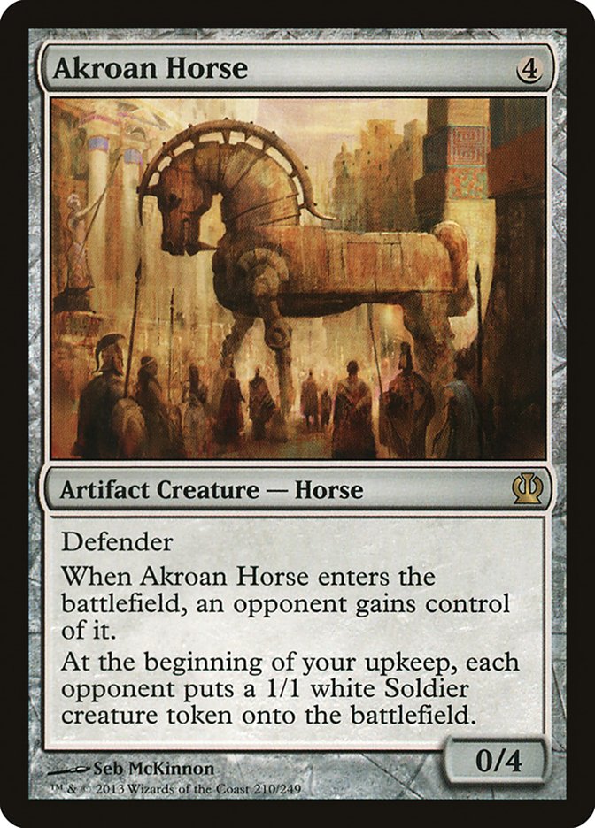Akroan Horse [Theros] | Kessel Run Games Inc. 