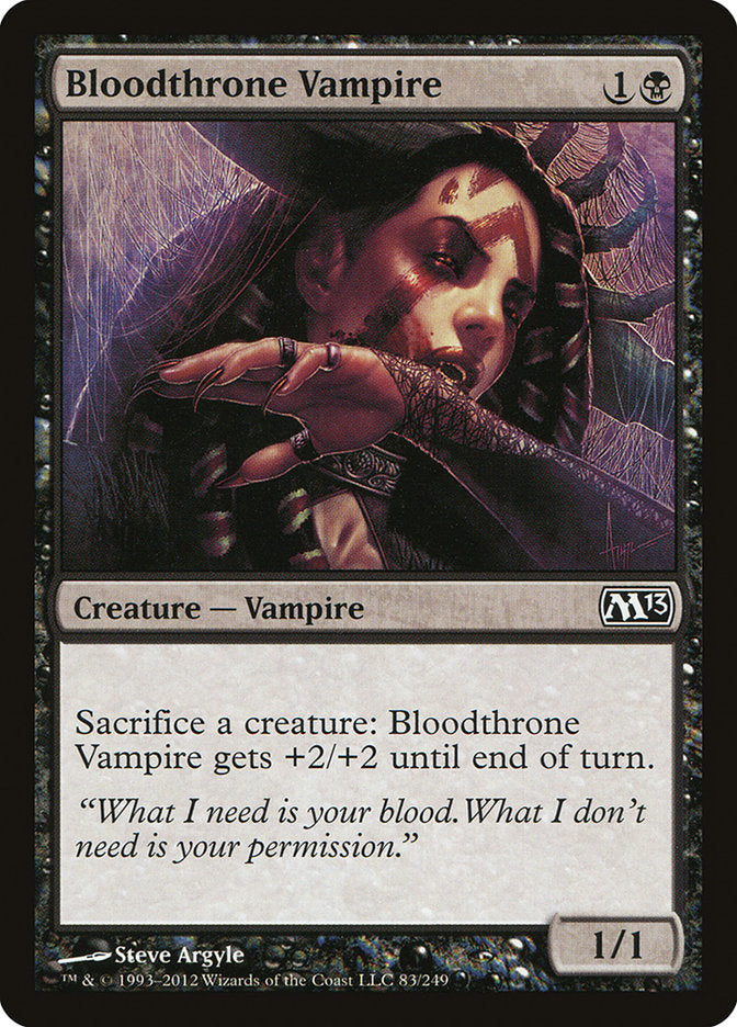 Bloodthrone Vampire [Magic 2013] | Kessel Run Games Inc. 