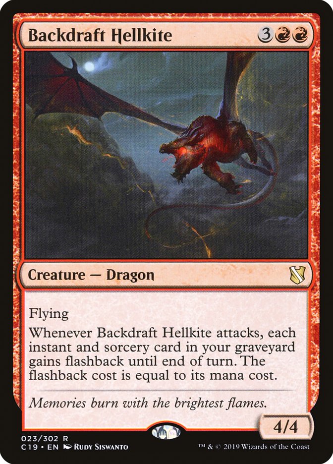 Backdraft Hellkite [Commander 2019] | Kessel Run Games Inc. 