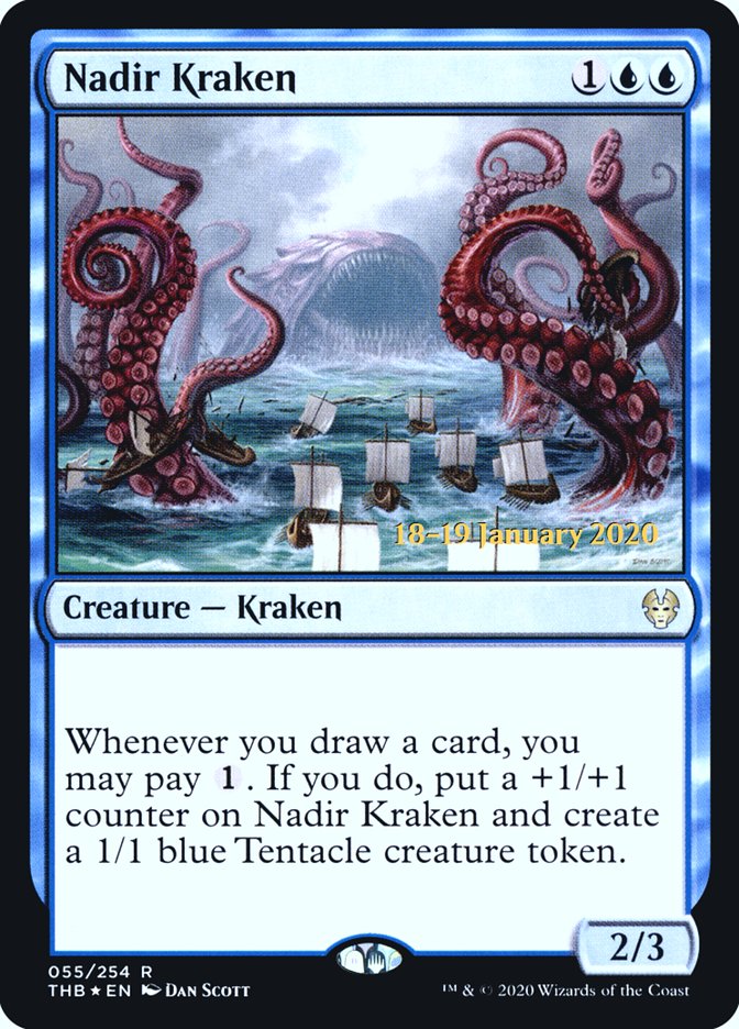 Nadir Kraken [Theros Beyond Death Prerelease Promos] | Kessel Run Games Inc. 