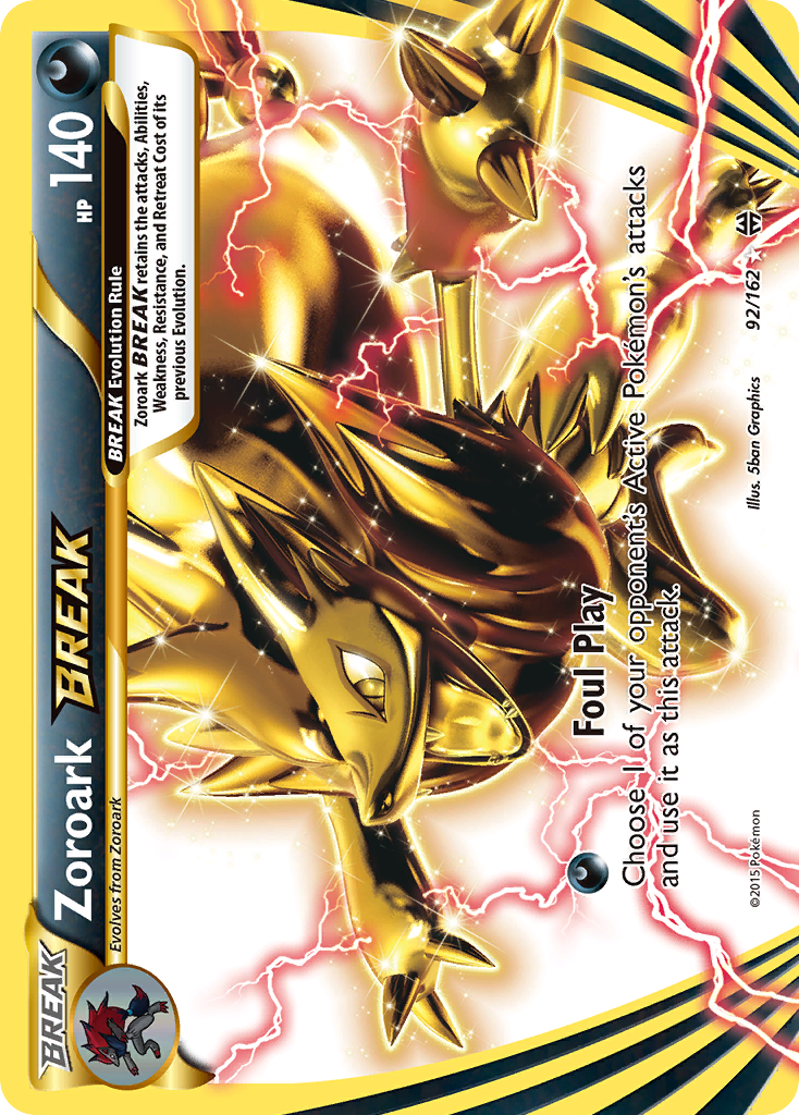 Zoroark BREAK (92/162) [XY: BREAKthrough] | Kessel Run Games Inc. 