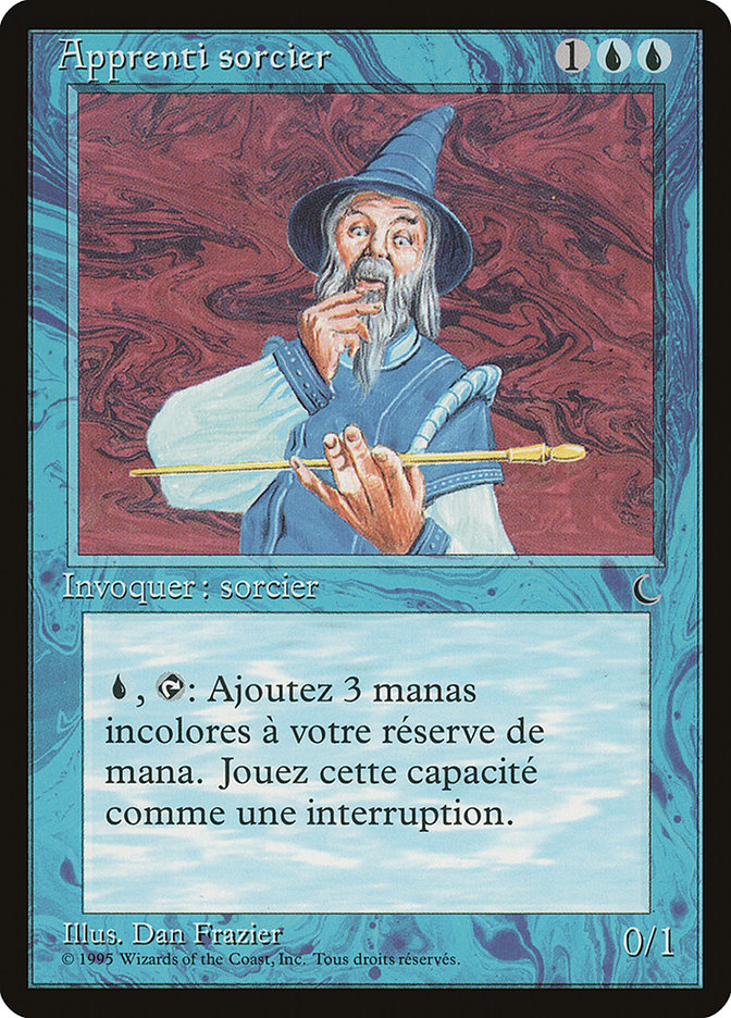 Apprentice Wizard (French) - "Apprenti sorcier" [Renaissance] | Kessel Run Games Inc. 