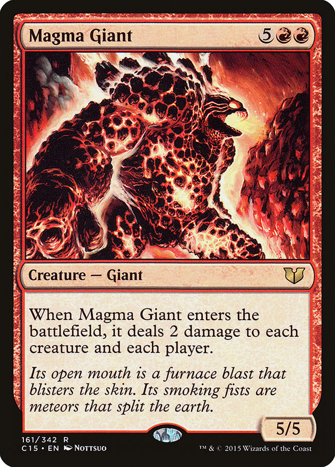 Magma Giant [Commander 2015] | Kessel Run Games Inc. 