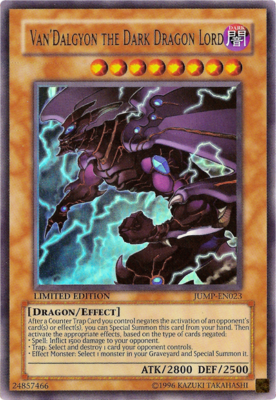 Van'Dalgyon the Dark Dragon Lord [JUMP-EN023] Ultra Rare | Kessel Run Games Inc. 