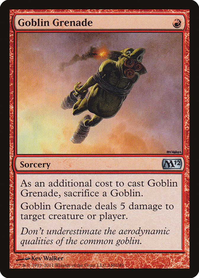 Goblin Grenade [Magic 2012] | Kessel Run Games Inc. 