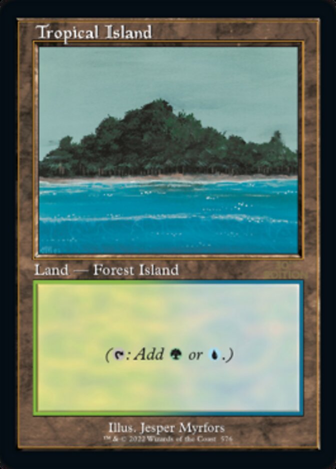 Tropical Island (Retro) [30th Anniversary Edition] | Kessel Run Games Inc. 