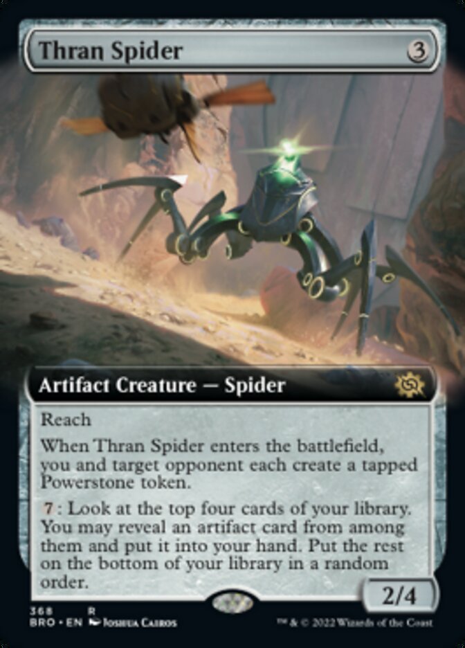 Thran Spider (Extended Art) [The Brothers' War] | Kessel Run Games Inc. 