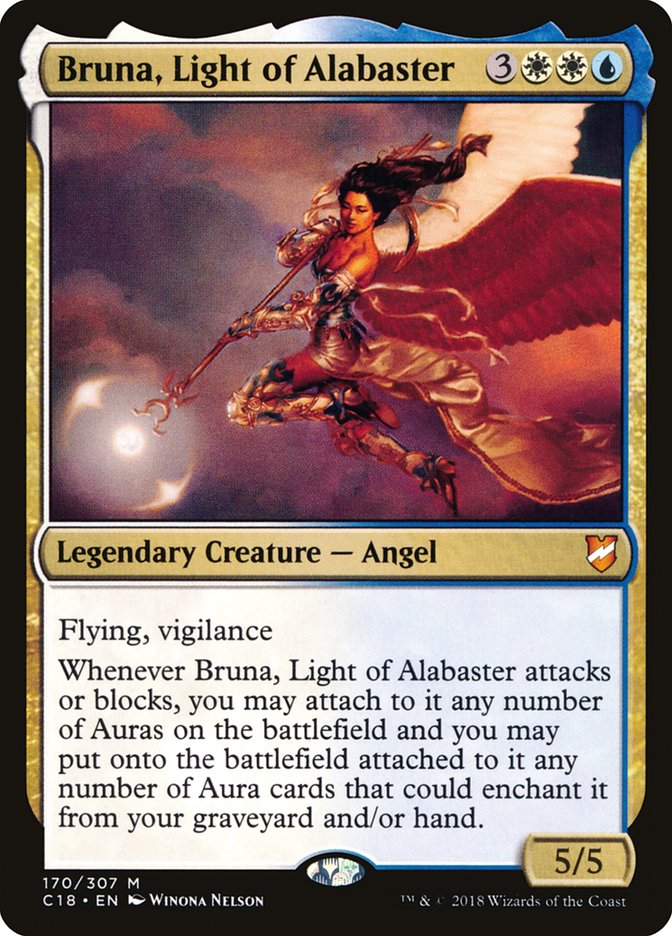 Bruna, Light of Alabaster [Commander 2018] | Kessel Run Games Inc. 