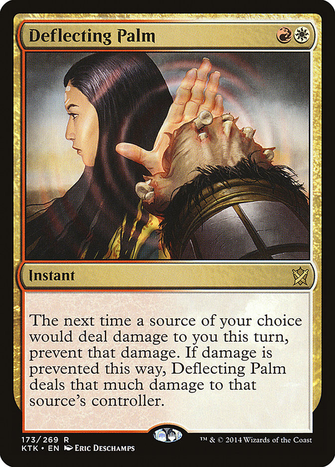 Deflecting Palm [Khans of Tarkir] | Kessel Run Games Inc. 