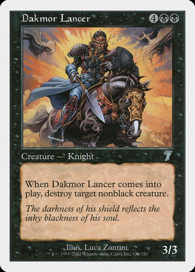 Dakmor Lancer [Seventh Edition] | Kessel Run Games Inc. 