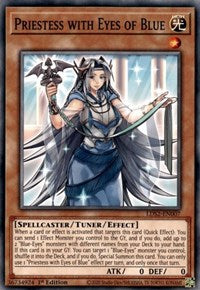Priestess with Eyes of Blue [LDS2-EN007] Common | Kessel Run Games Inc. 