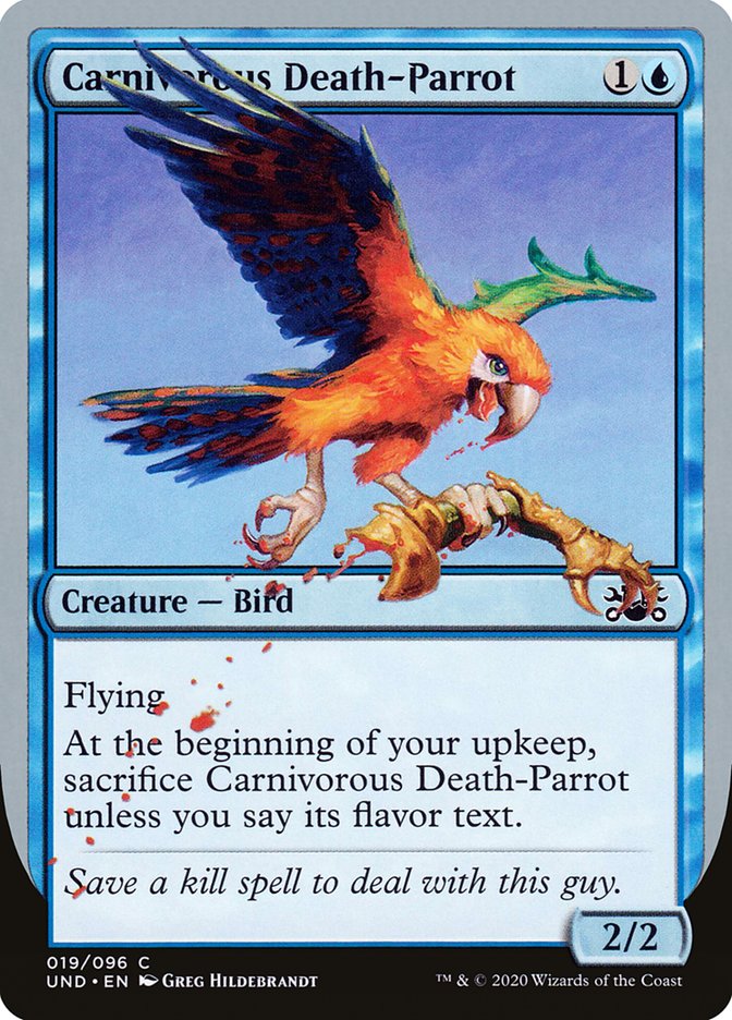Carnivorous Death-Parrot [Unsanctioned] | Kessel Run Games Inc. 