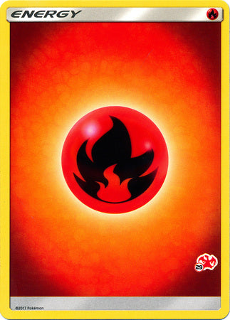 Fire Energy (Charizard Stamp #29) [Battle Academy 2020] | Kessel Run Games Inc. 