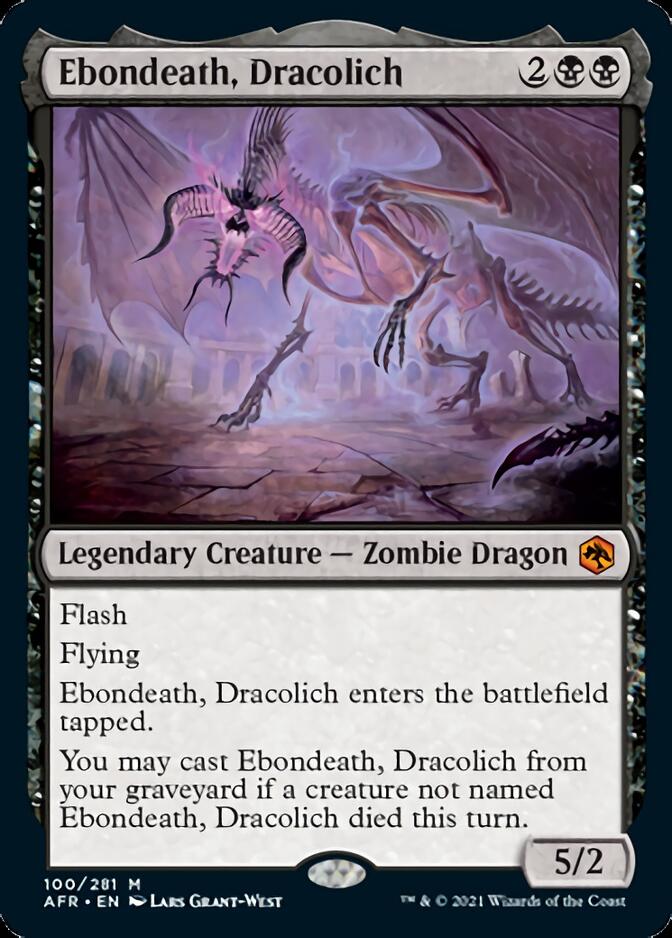 Ebondeath, Dracolich [Dungeons & Dragons: Adventures in the Forgotten Realms] | Kessel Run Games Inc. 
