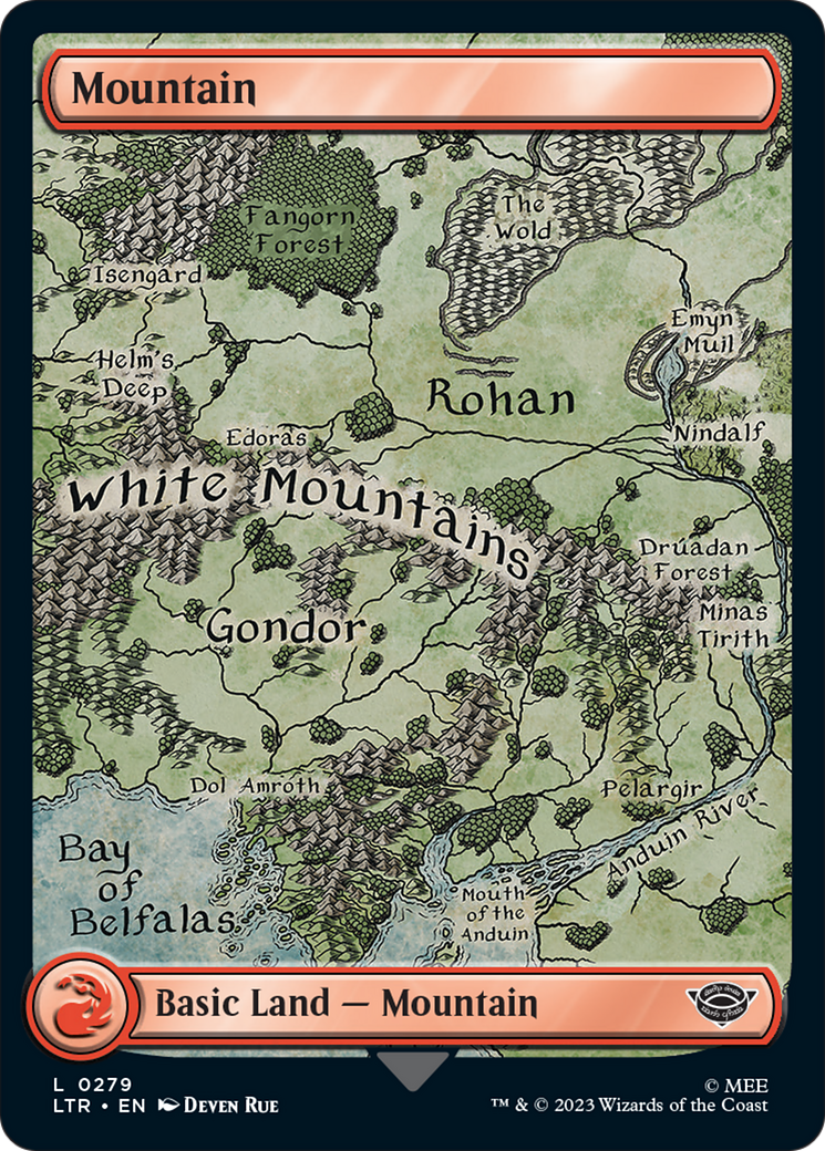 Mountain (279) [The Lord of the Rings: Tales of Middle-Earth] | Kessel Run Games Inc. 