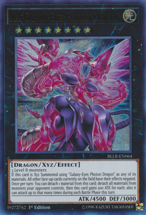 Neo Galaxy-Eyes Photon Dragon [BLLR-EN064] Ultra Rare | Kessel Run Games Inc. 