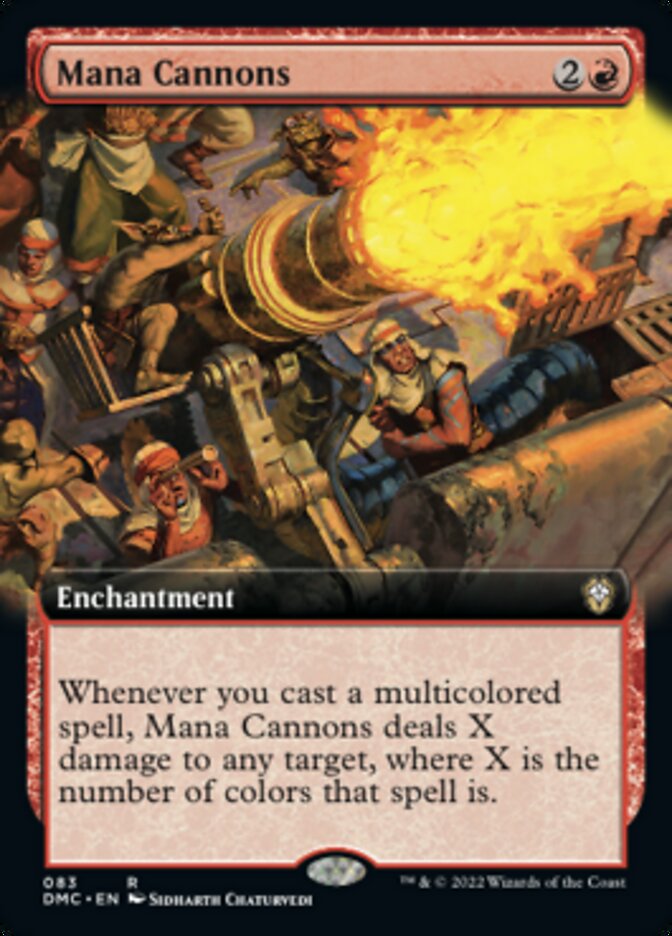 Mana Cannons (Extended Art) [Dominaria United Commander] | Kessel Run Games Inc. 