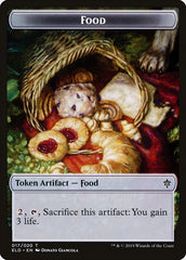 Giant // Food (17) Double-Sided Token [Throne of Eldraine Tokens] | Kessel Run Games Inc. 