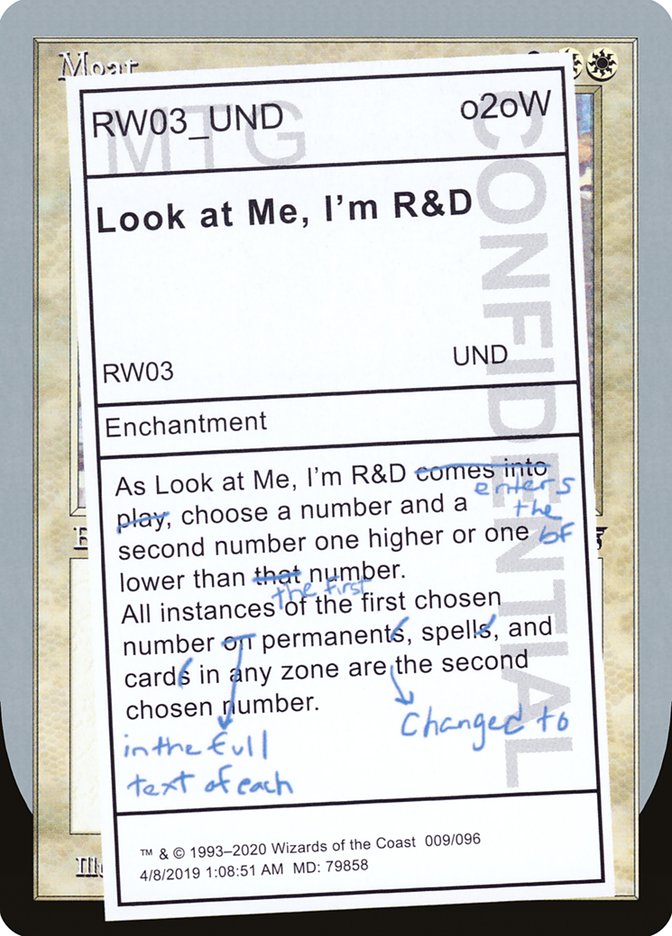 Look at Me, I'm R&D [Unsanctioned] | Kessel Run Games Inc. 