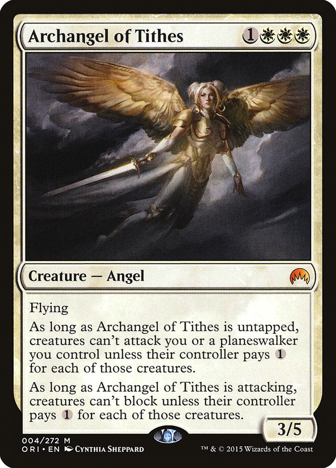 Archangel of Tithes [Magic Origins] | Kessel Run Games Inc. 