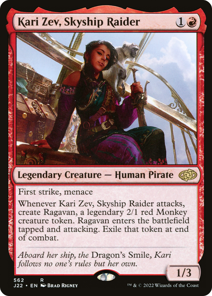 Kari Zev, Skyship Raider [Jumpstart 2022] | Kessel Run Games Inc. 