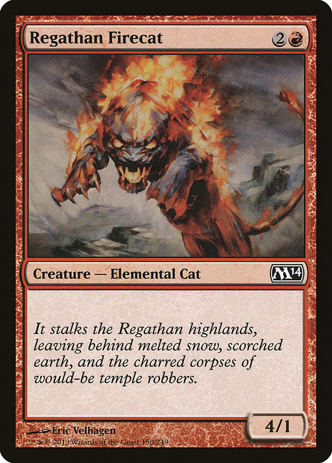 Regathan Firecat [Magic 2014] | Kessel Run Games Inc. 