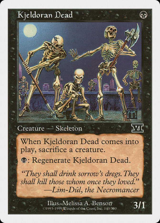 Kjeldoran Dead [Classic Sixth Edition] | Kessel Run Games Inc. 