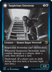 Suspicious Stowaway // Seafaring Werewolf [Innistrad: Double Feature] | Kessel Run Games Inc. 