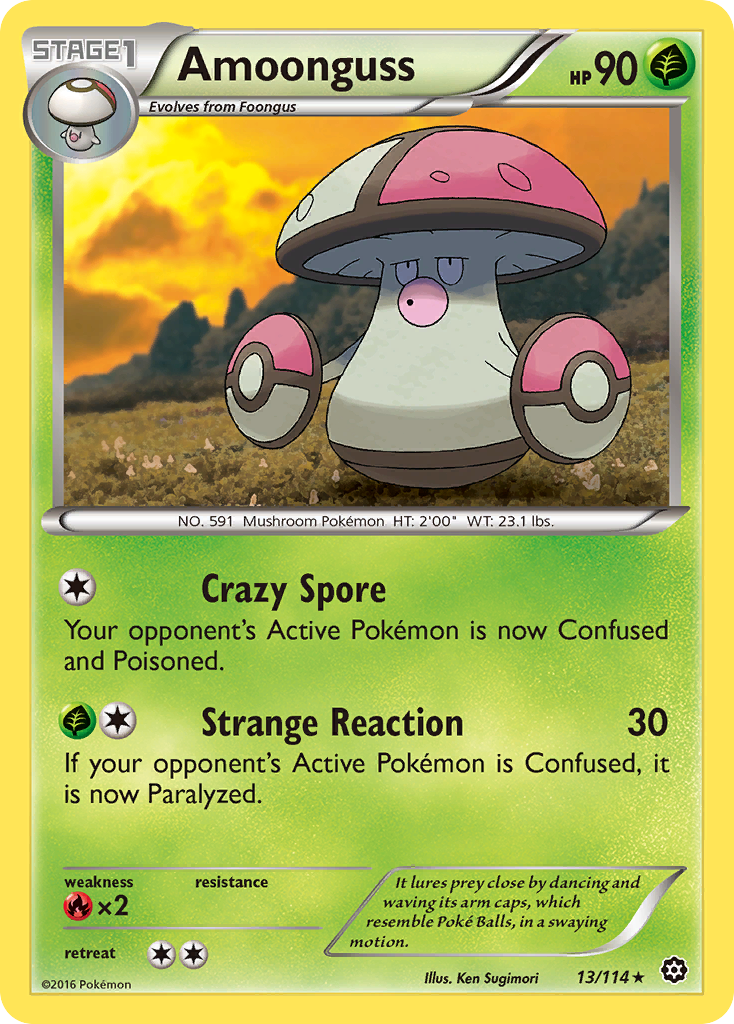 Amoonguss (13/114) [XY: Steam Siege] | Kessel Run Games Inc. 