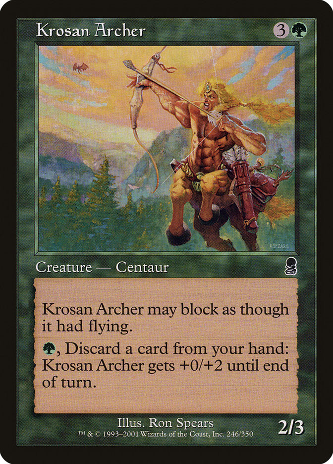 Krosan Archer [Odyssey] | Kessel Run Games Inc. 