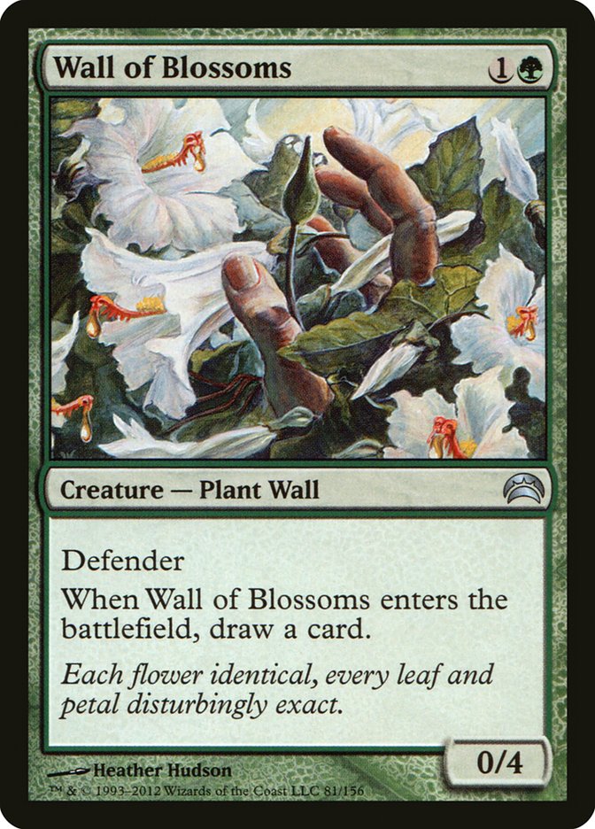Wall of Blossoms [Planechase 2012] | Kessel Run Games Inc. 