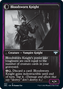 Bloodsworn Squire // Bloodsworn Knight [Innistrad: Double Feature] | Kessel Run Games Inc. 