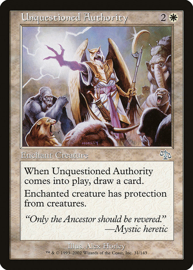 Unquestioned Authority [Judgment] | Kessel Run Games Inc. 