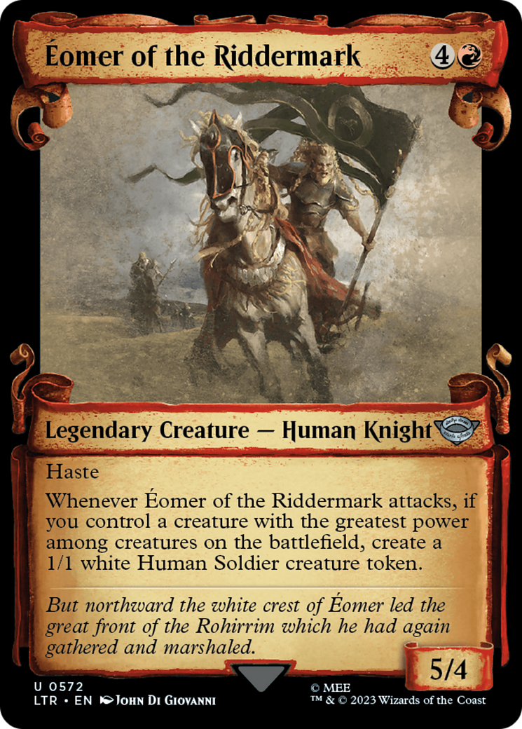 Eomer of the Riddermark [The Lord of the Rings: Tales of Middle-Earth Showcase Scrolls] | Kessel Run Games Inc. 