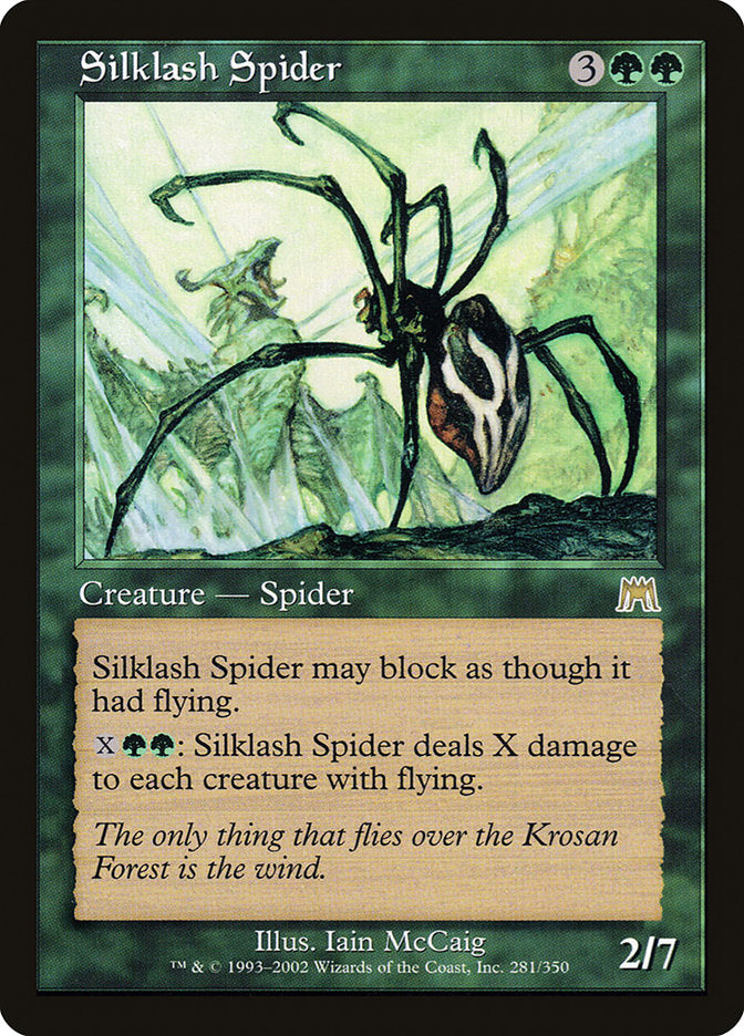 Silklash Spider [Onslaught] | Kessel Run Games Inc. 