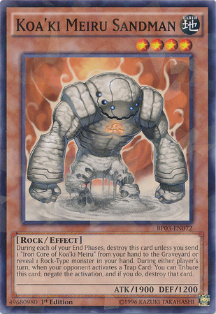 Koa'ki Meiru Sandman [BP03-EN072] Shatterfoil Rare | Kessel Run Games Inc. 