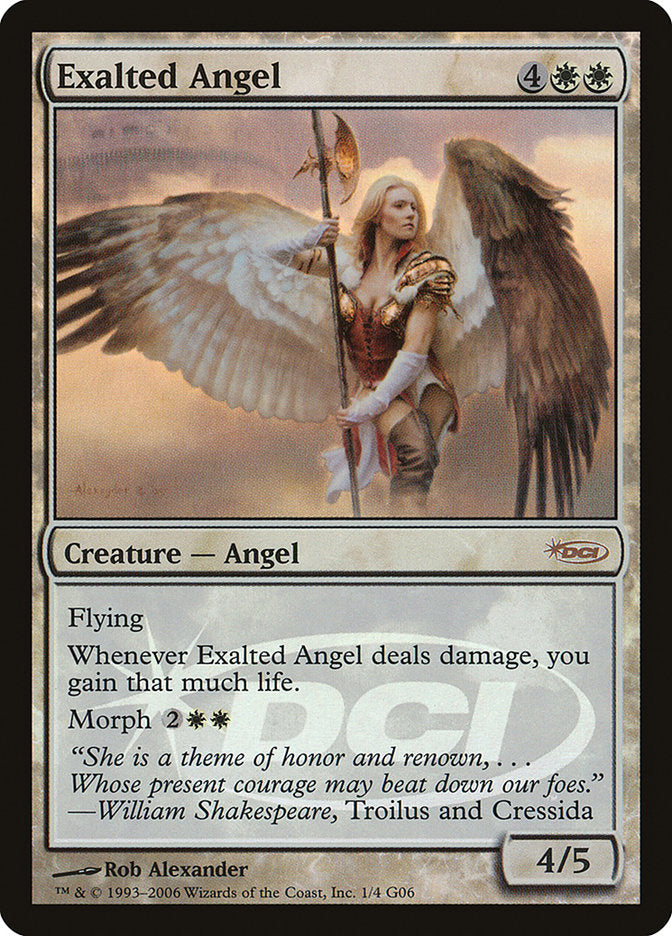 Exalted Angel [Judge Gift Cards 2006] | Kessel Run Games Inc. 